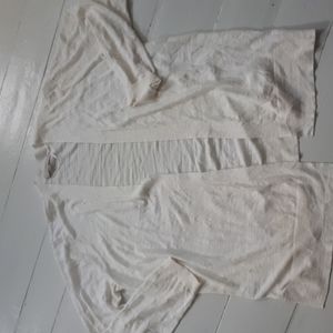 LOFT cotton and viscose XL cardigan